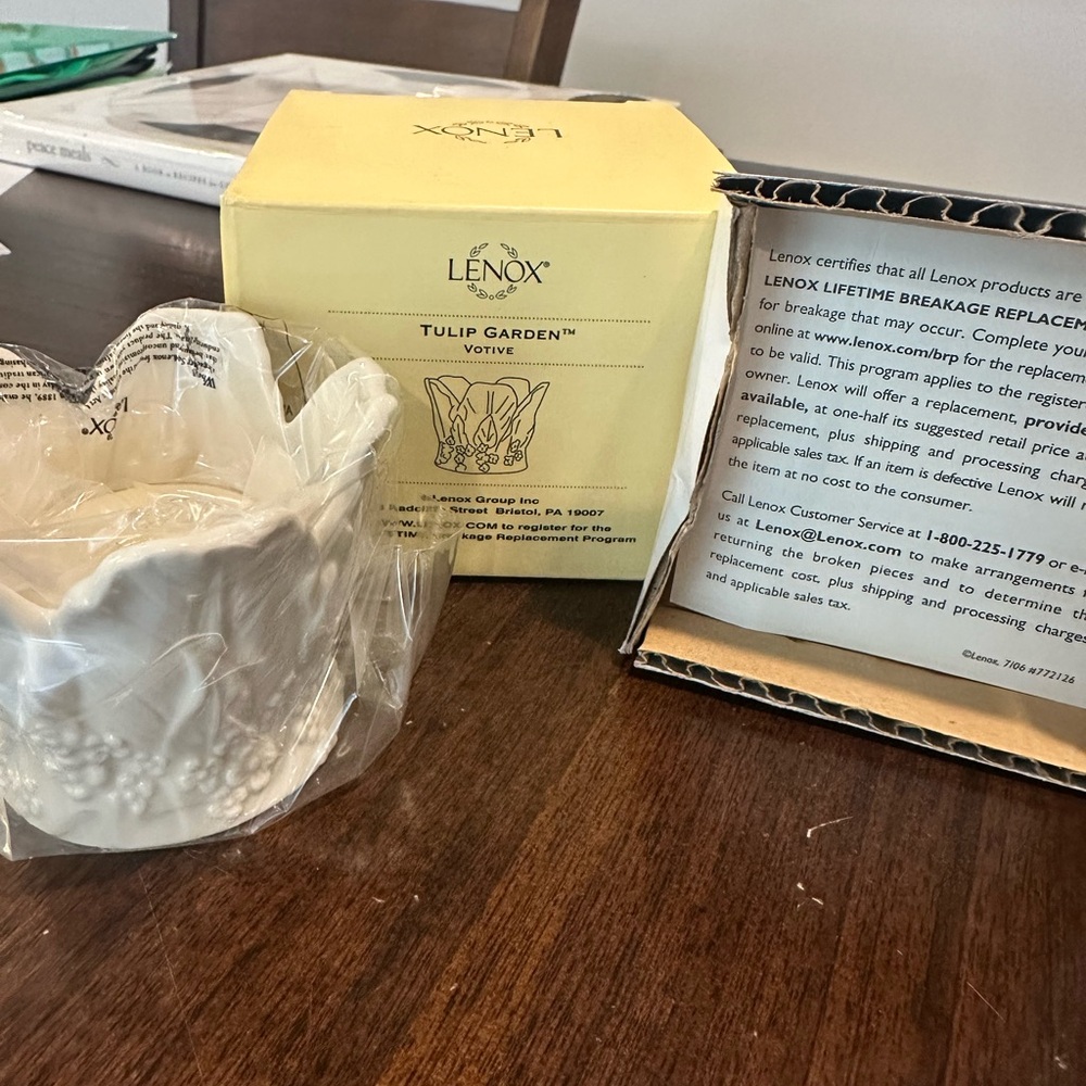 Lenox Tulip Garden Votive Holder